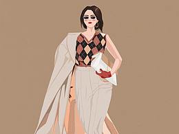 插畫街拍練習(xí)