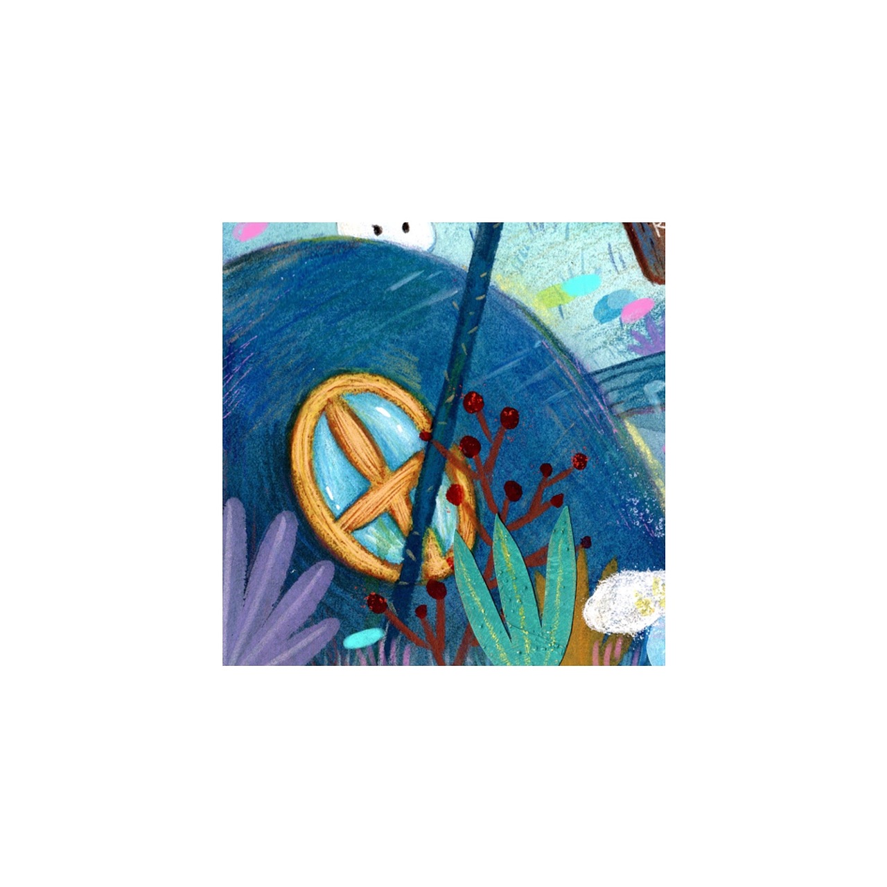 《穿越兔子坡》（圖ZMjU1OTUyMDQ0） - 兒童插畫 - 站酷設(shè)計師插畫師FT原創(chuàng)素材 - 站酷ZCOOL