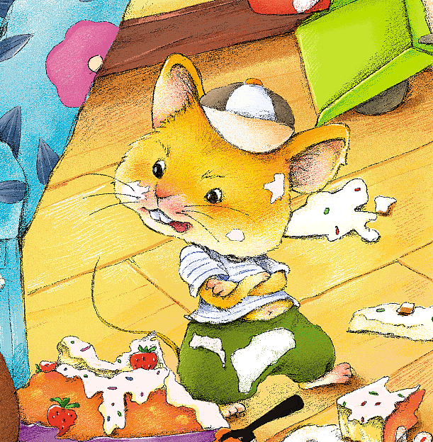 习作《鼠爸爸宅在家》