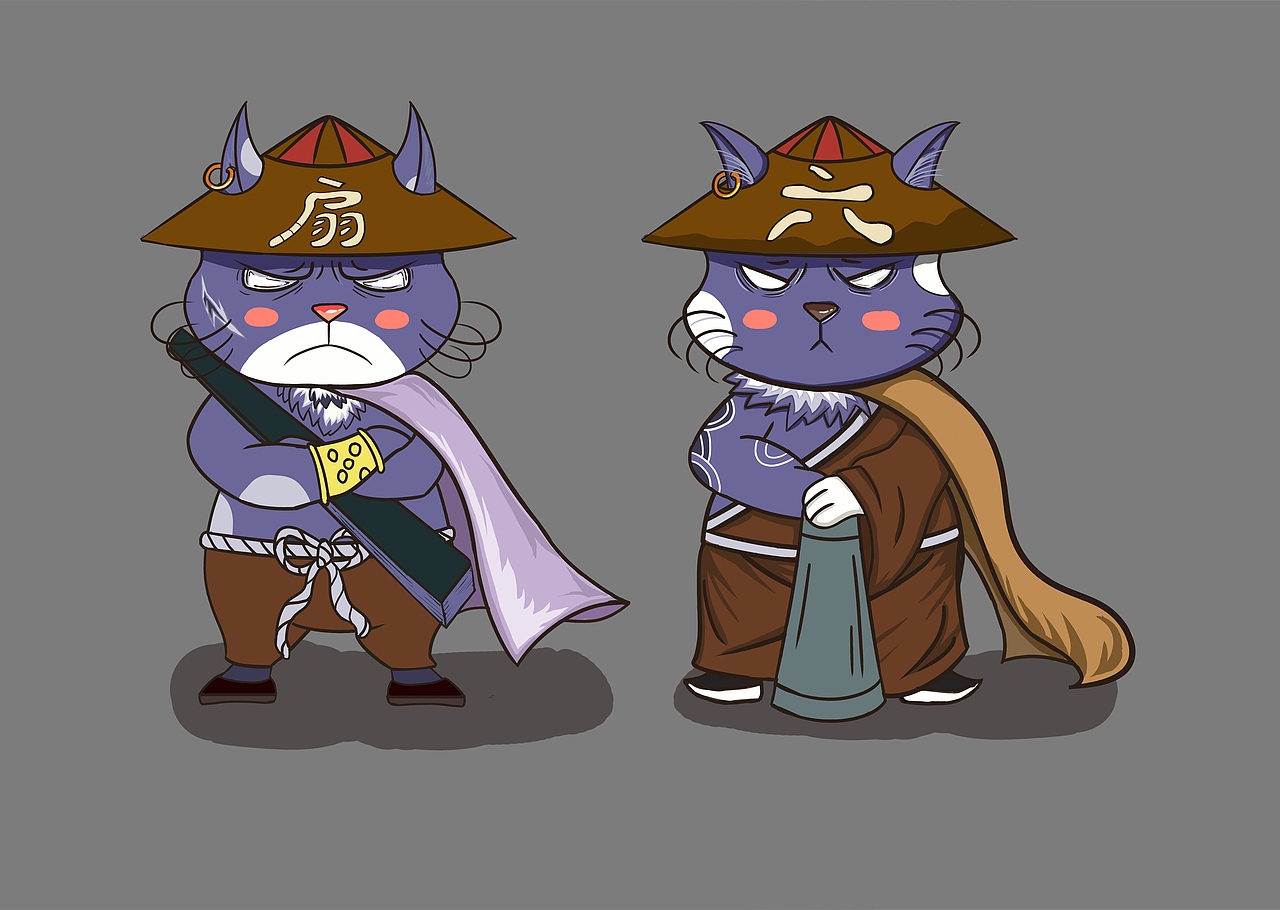 喵大扇和喵二六