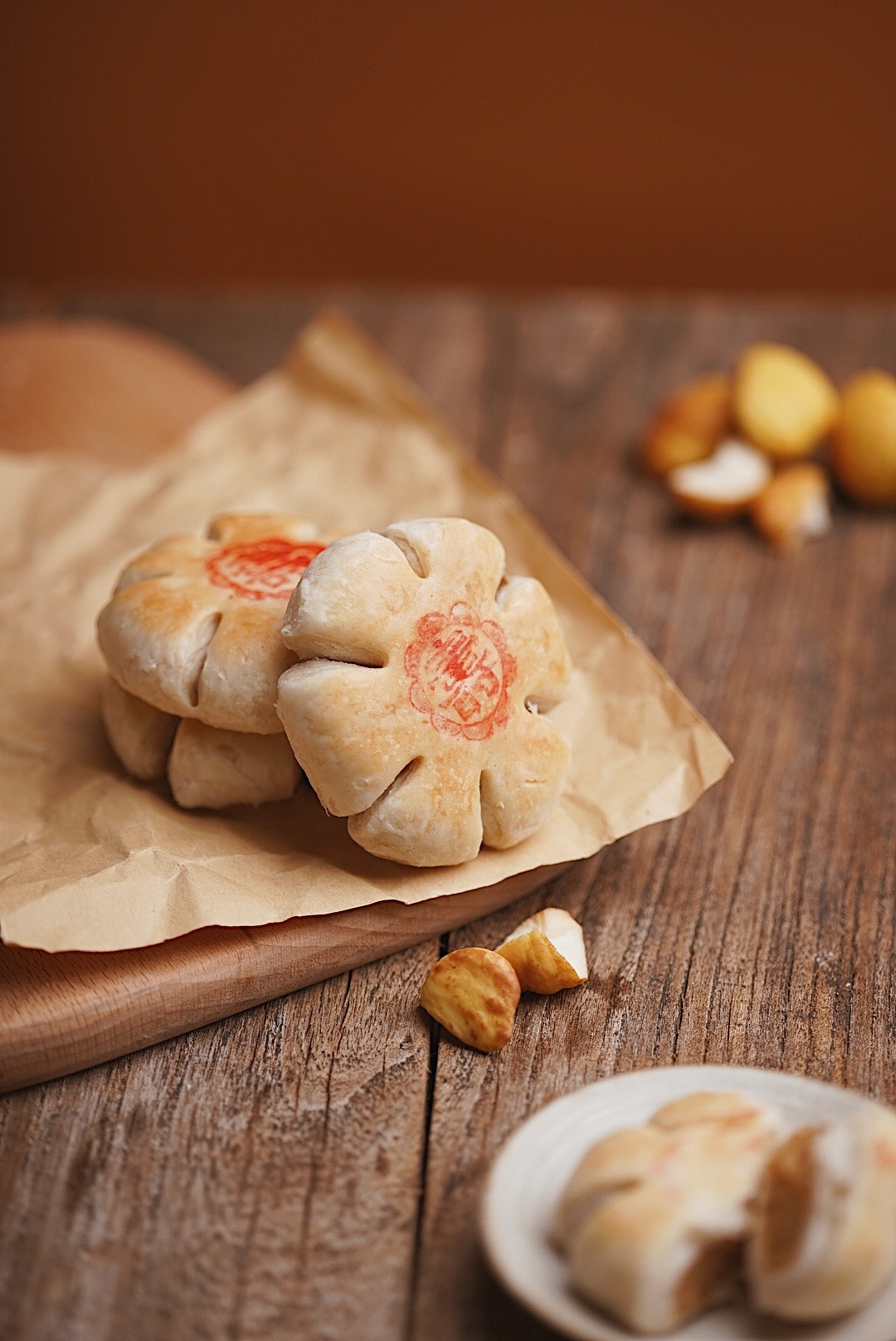 中式点心/牛轧糖/凤梨酥/产品摄影