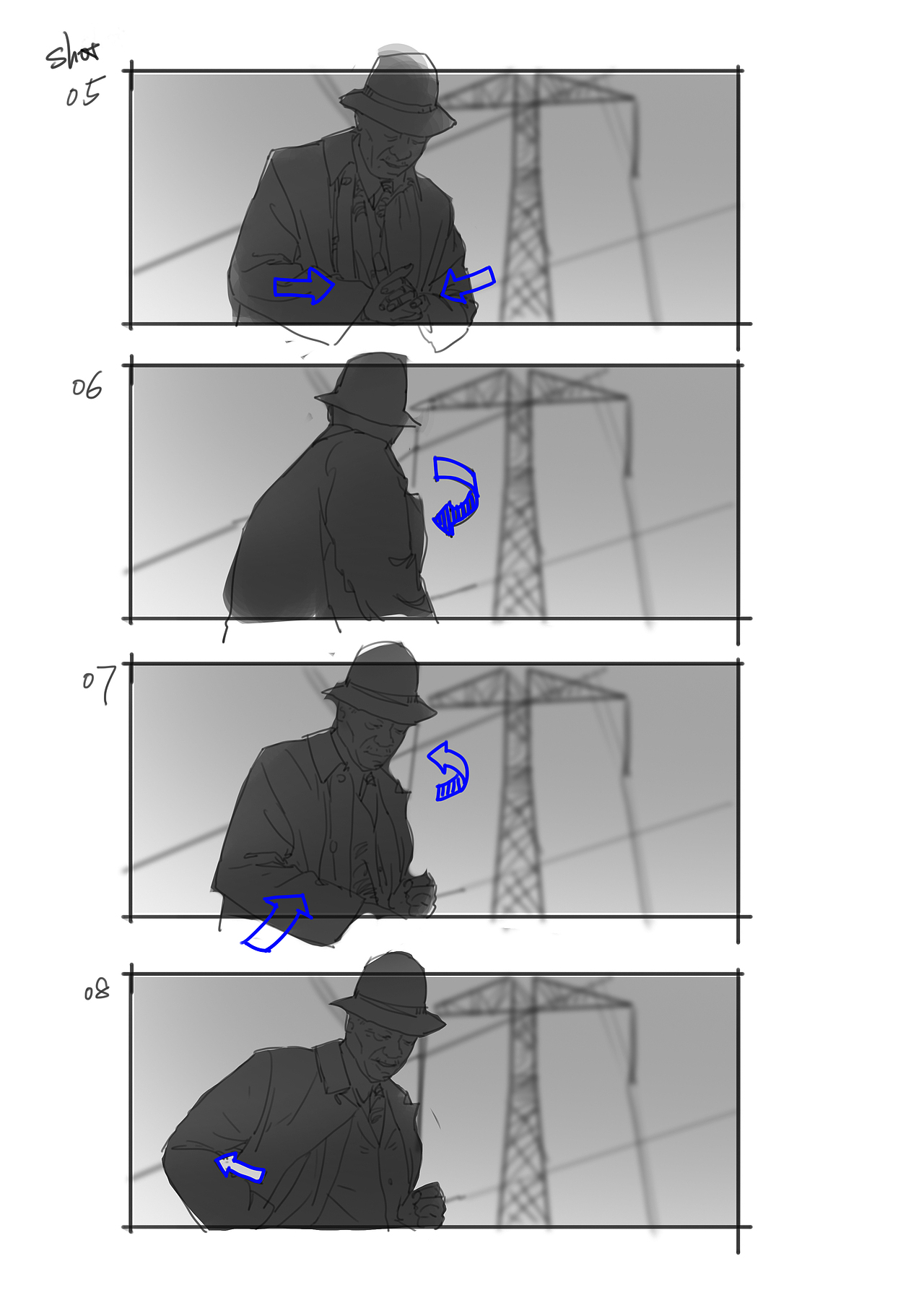《七宗罪》分镜拉片练习