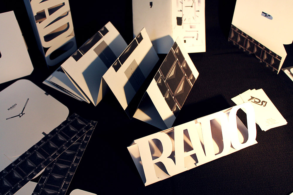 雷达手表型录设计