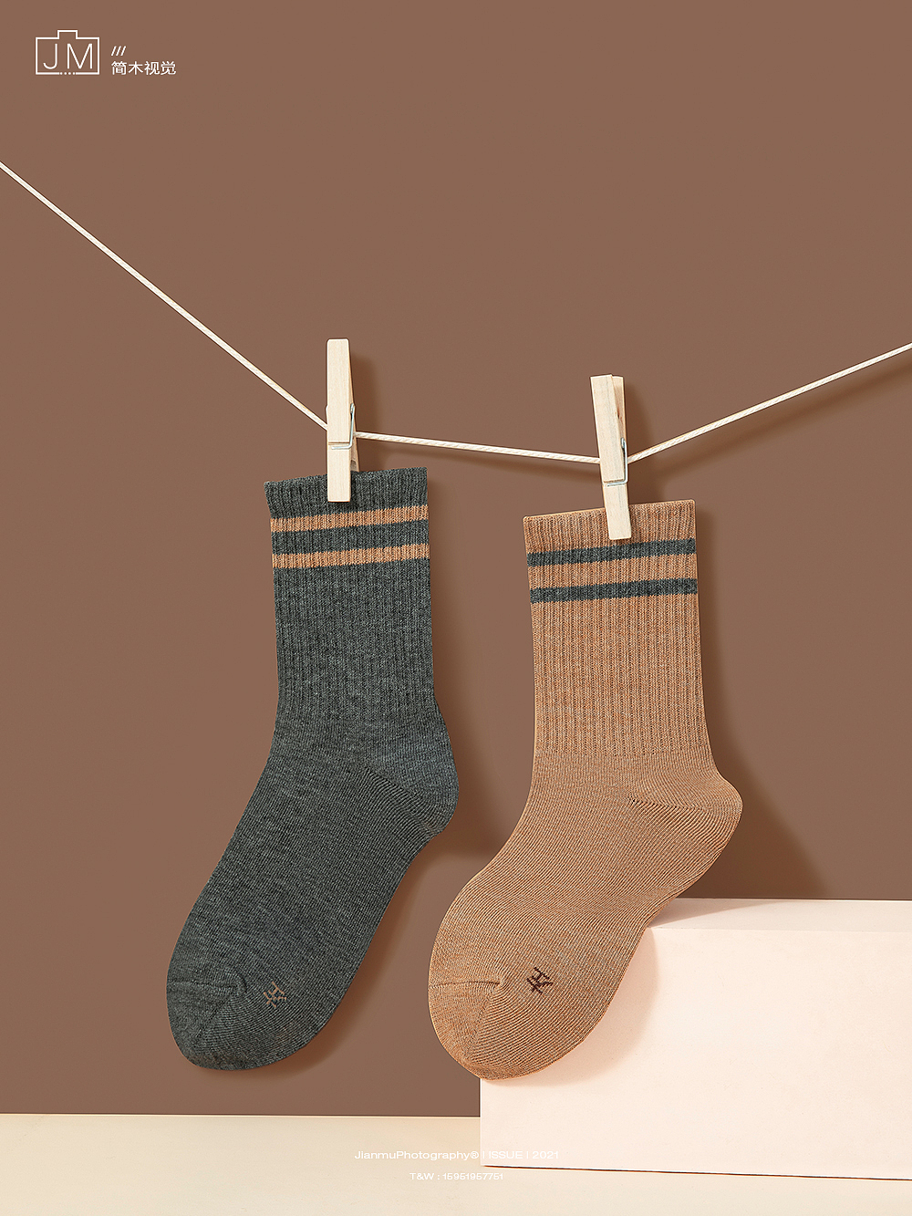 袜子摄影丨网易严选 × 简木视觉男袜女袜 产品静物拍摄