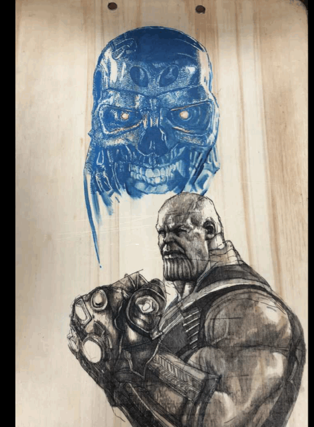 手绘练习，个人喜欢的影视角色。