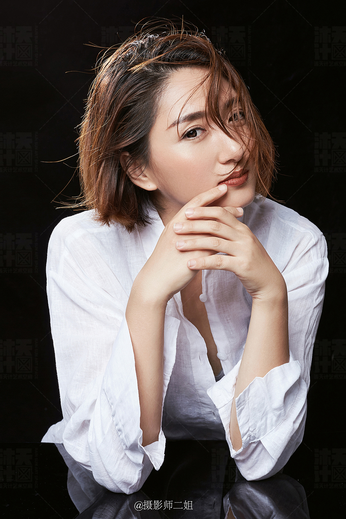 职场女神肖像照（图ZMTg3MTU5ODQ4） - 人像摄影 - 站酷设计师沐天计艺术空间原创素材 - 站酷ZCOOL