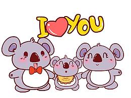 菲丽洁婴幼儿卡通品牌微信表情制作