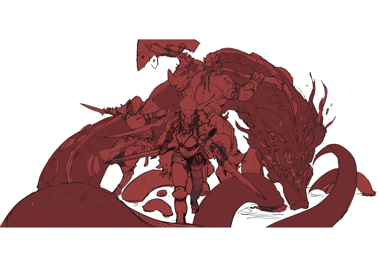 10年历程（图ZMTk0MDQ2NzA0） - 游戏原画 - 站酷设计师乔安CG原创素材 - 站酷ZCOOL