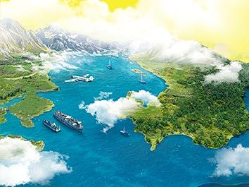 美林湖长图（展示）