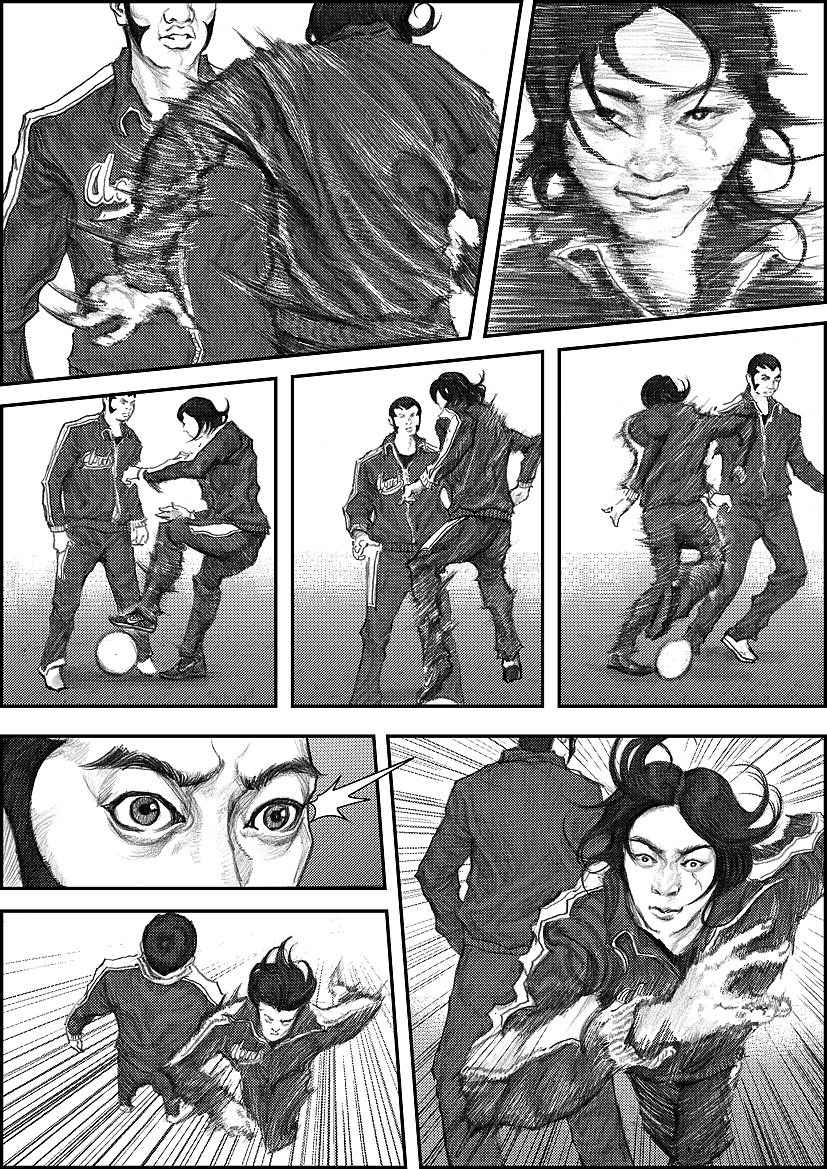 冲锋#动漫作品#（图ZMTU0MDE4MDg=） - 其他动漫 - 站酷设计师左手韩原创素材 - 站酷ZCOOL