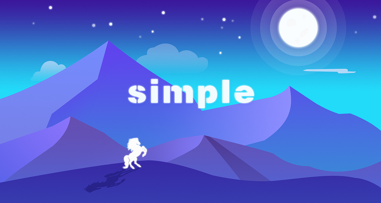 景色 夜（图ZODU0MDQ3NTY=） - 闪屏/壁纸 - 站酷设计师SimpleZHAO原创素材 - 站酷ZCOOL