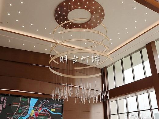 沙盘大型工程吊灯定制
