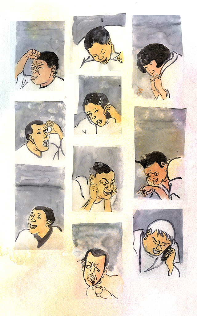 舌头很忙 外卖营销宣传画