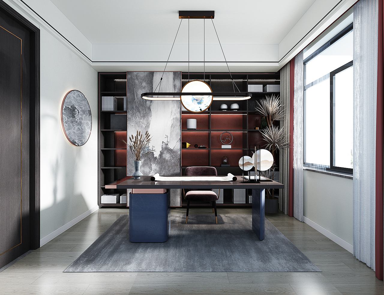 新中式家装（图ZMjYwNDU1NDc2） - 其他 - 站酷设计师就是666原创素材 - 站酷ZCOOL