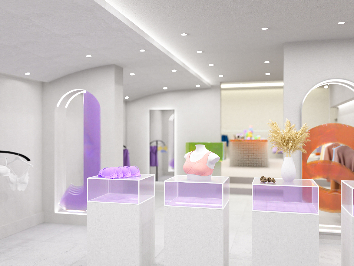 品牌2.0线下旗舰店风格效果图