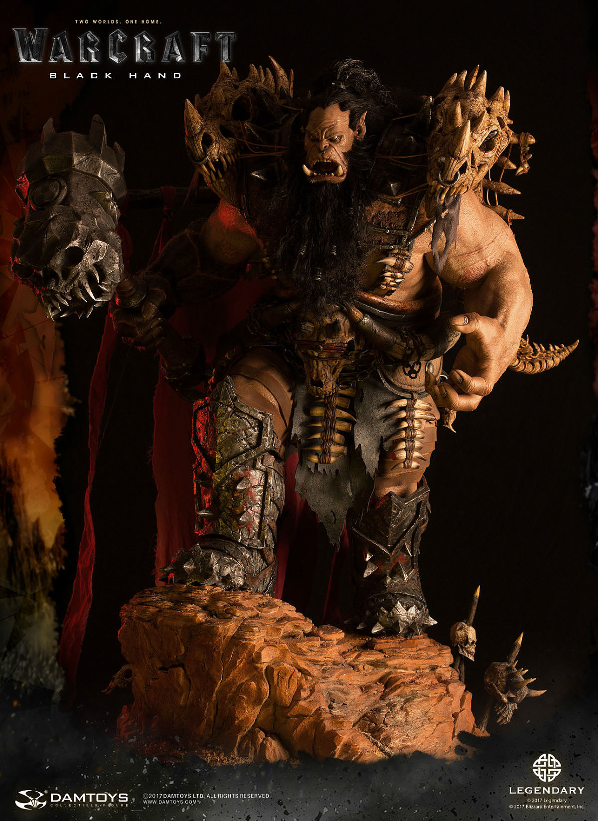 29寸 史诗系列 电影《魔兽》-黑手BLACKHAND 精致雕像