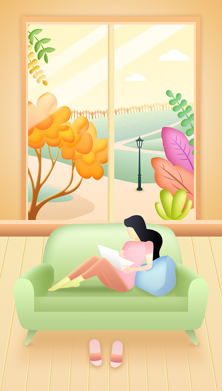 慵懒的房间（图ZMTUyODkyODUy） - 艺术插画 - 站酷设计师好苦的甜原创素材 - 站酷ZCOOL