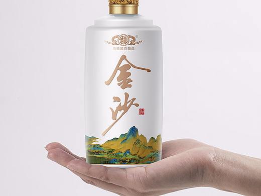 贵州金沙酱酒包装设计|白酒包装设计-魔法mofa1985创意