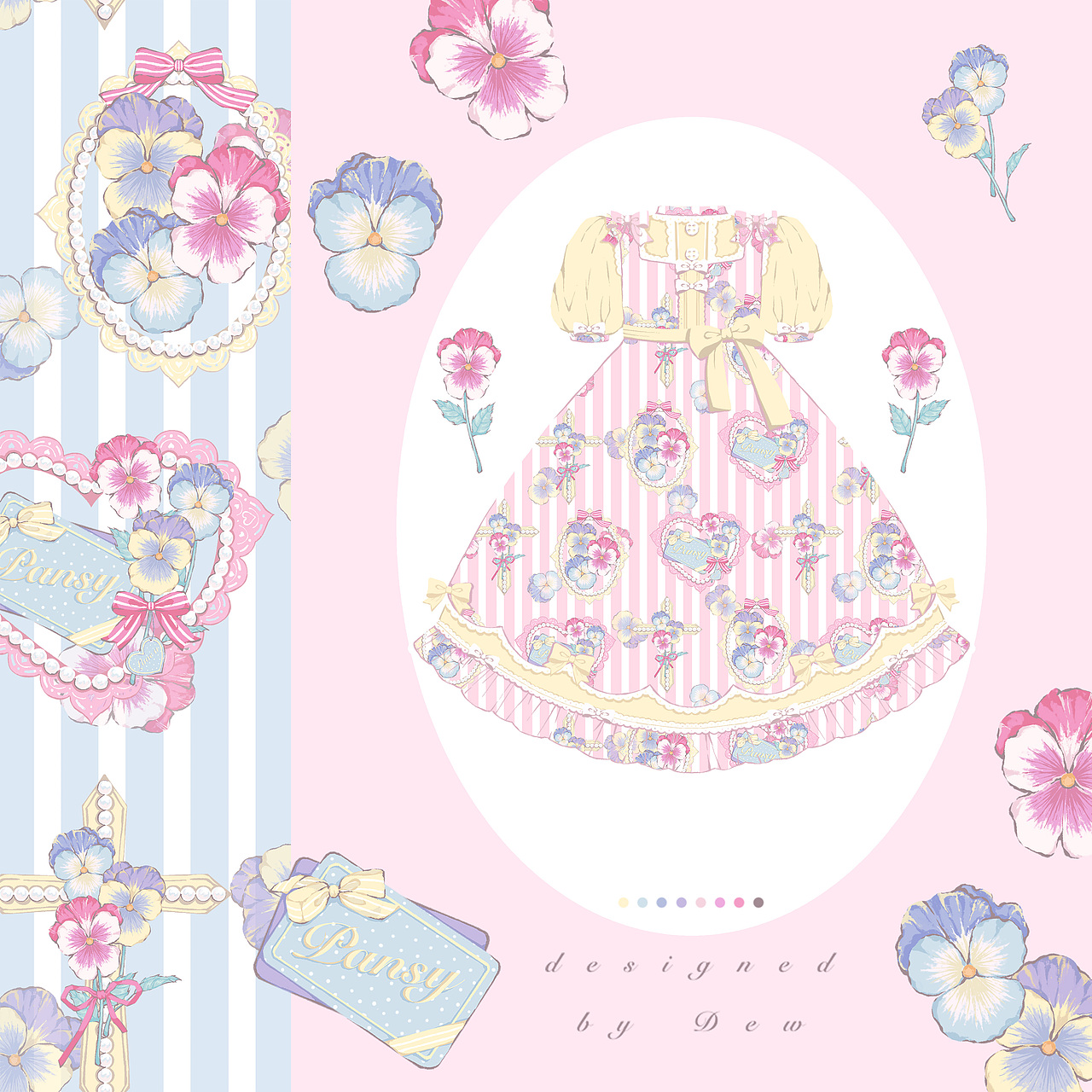 Lolita服装设计作品合集（图ZMjc5OTMyMDk2） - 其他服装 - 站酷设计师Dew_sj原创素材 - 站酷ZCOOL