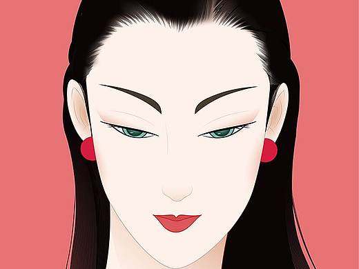 矢量美人图