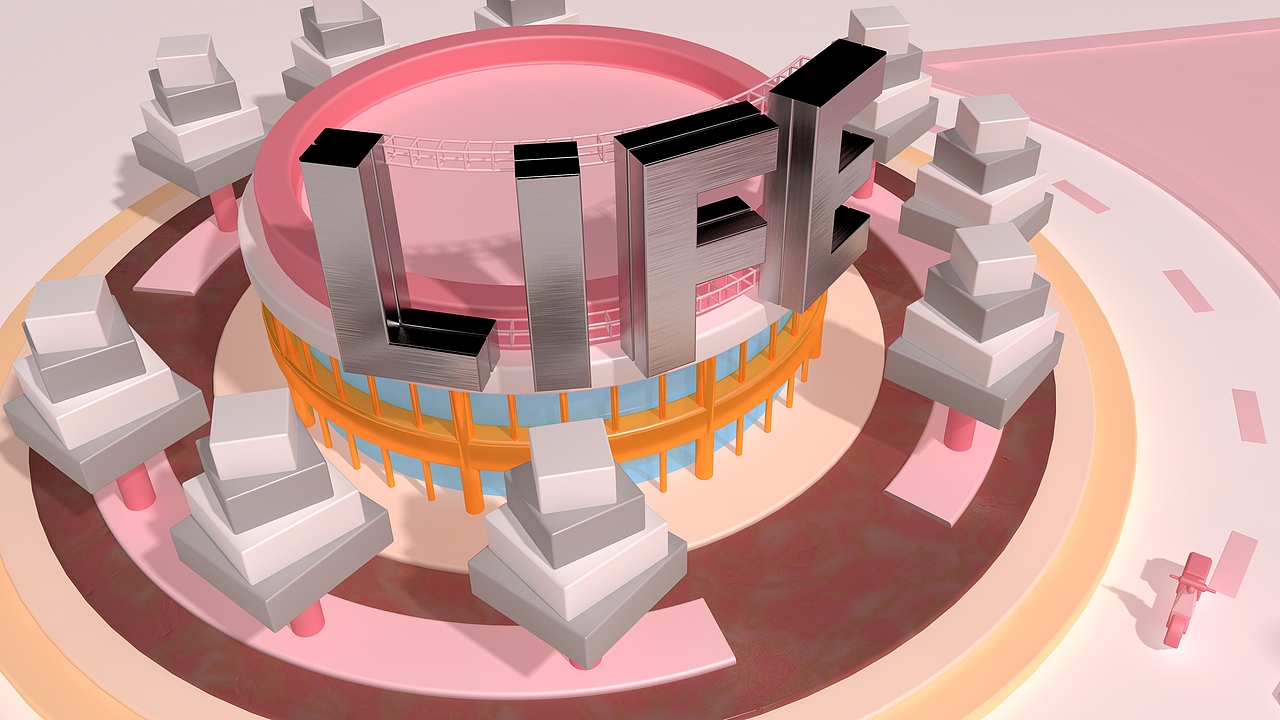 3d模型设计|三维|场景|aiivelii_原创作品-站酷zcool