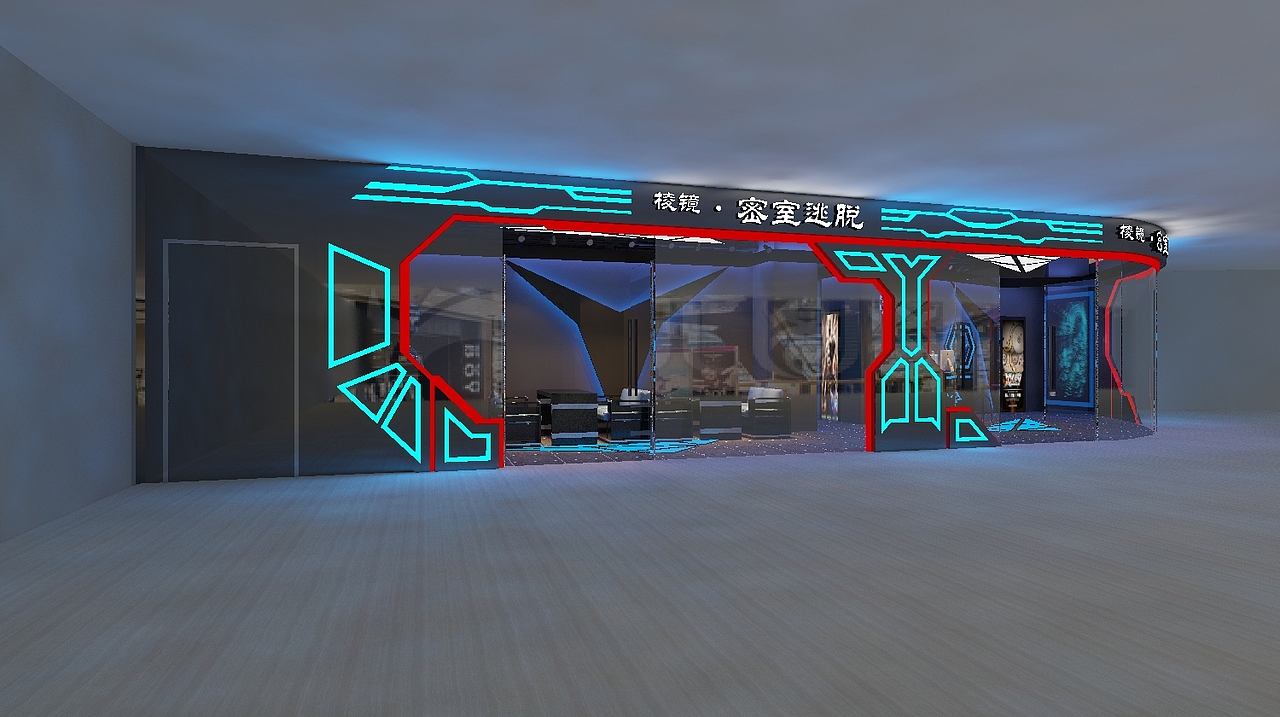 棱镜密室逃脱门头研发项目