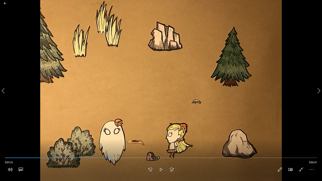 Don't Starve 剪纸风格定格动画（图ZMTMxMjMyOTg0） - 动画片 - 站酷设计师球球璇原创素材 - 站酷ZCOOL