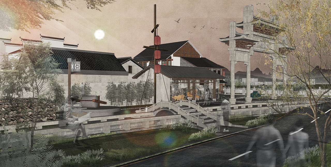 老街区改造（图ZMjc0Njk5OTM2） - 景观设计 - 站酷设计师南京独立设计风声原创素材 - 站酷ZCOOL