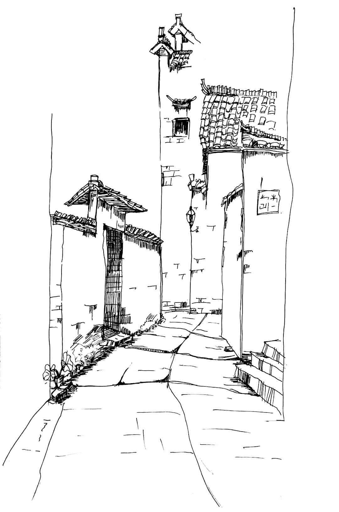 鋼筆畫（圖ZMjEyNTQzMTky） - 其他 - 站酷設(shè)計師貓yu酒原創(chuàng)素材 - 站酷ZCOOL