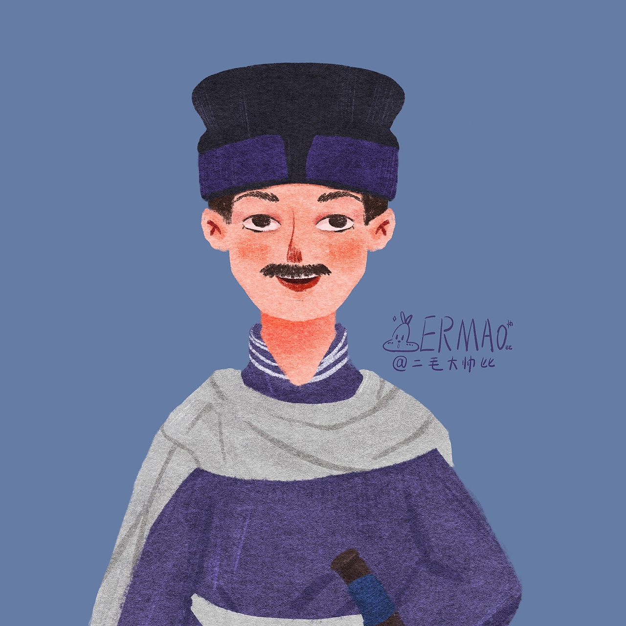 《武林外傳》—頭像（圖ZMjQyMjY2MTI0） - 兒童插畫(huà) - 站酷設(shè)計(jì)師二毛大帥比原創(chuàng)素材 - 站酷ZCOOL