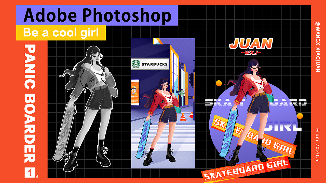 2020人物插画合集（图ZMjQzNjQxMzg0） - 商业插画 - 站酷设计师xiaojuan娟原创素材 - 站酷ZCOOL