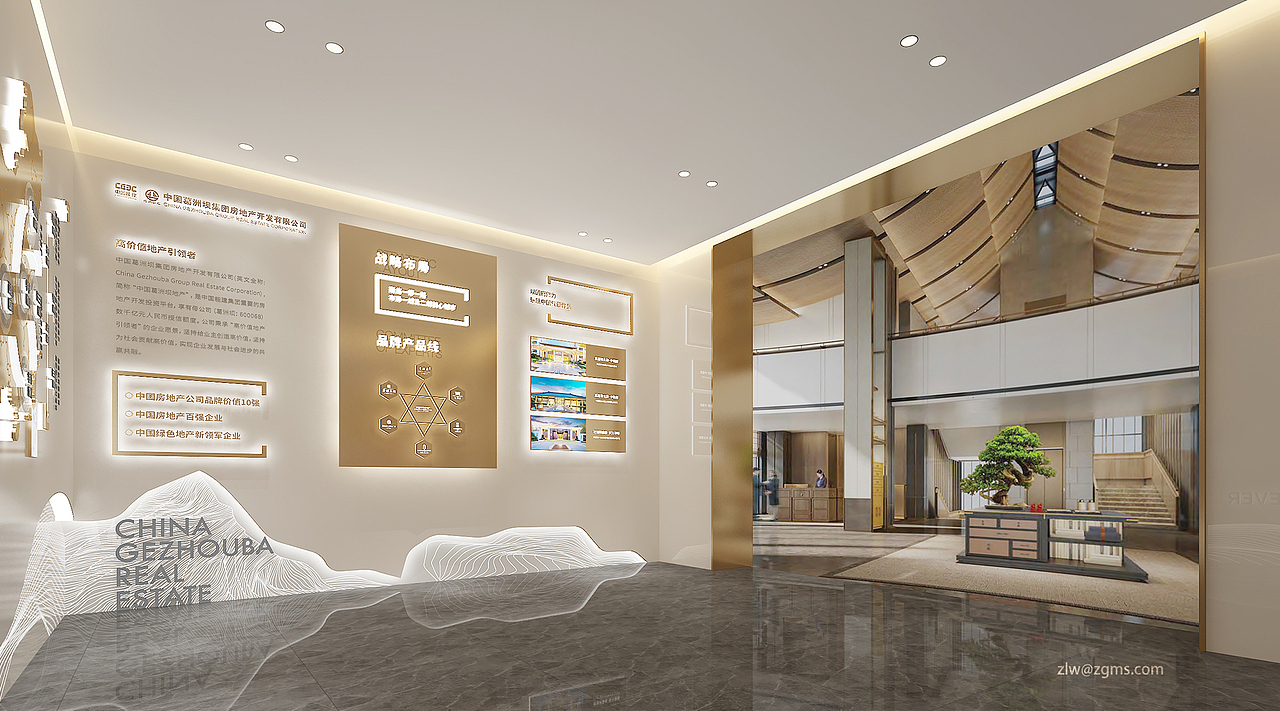 葛洲坝品牌馆（图ZMjc3OTE3Nzky） - 建筑/空间 - 站酷设计师一一一灰调调o原创素材 - 站酷ZCOOL