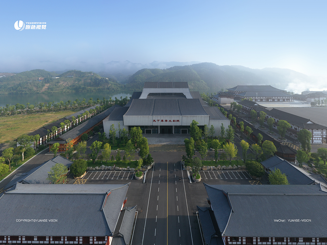 建筑项目—天下黑茶大剧院（图ZMzYzNTYxNDg0） - 环境/建筑摄影 - 站酷设计师原色视觉万勇波原创素材 - 站酷ZCOOL