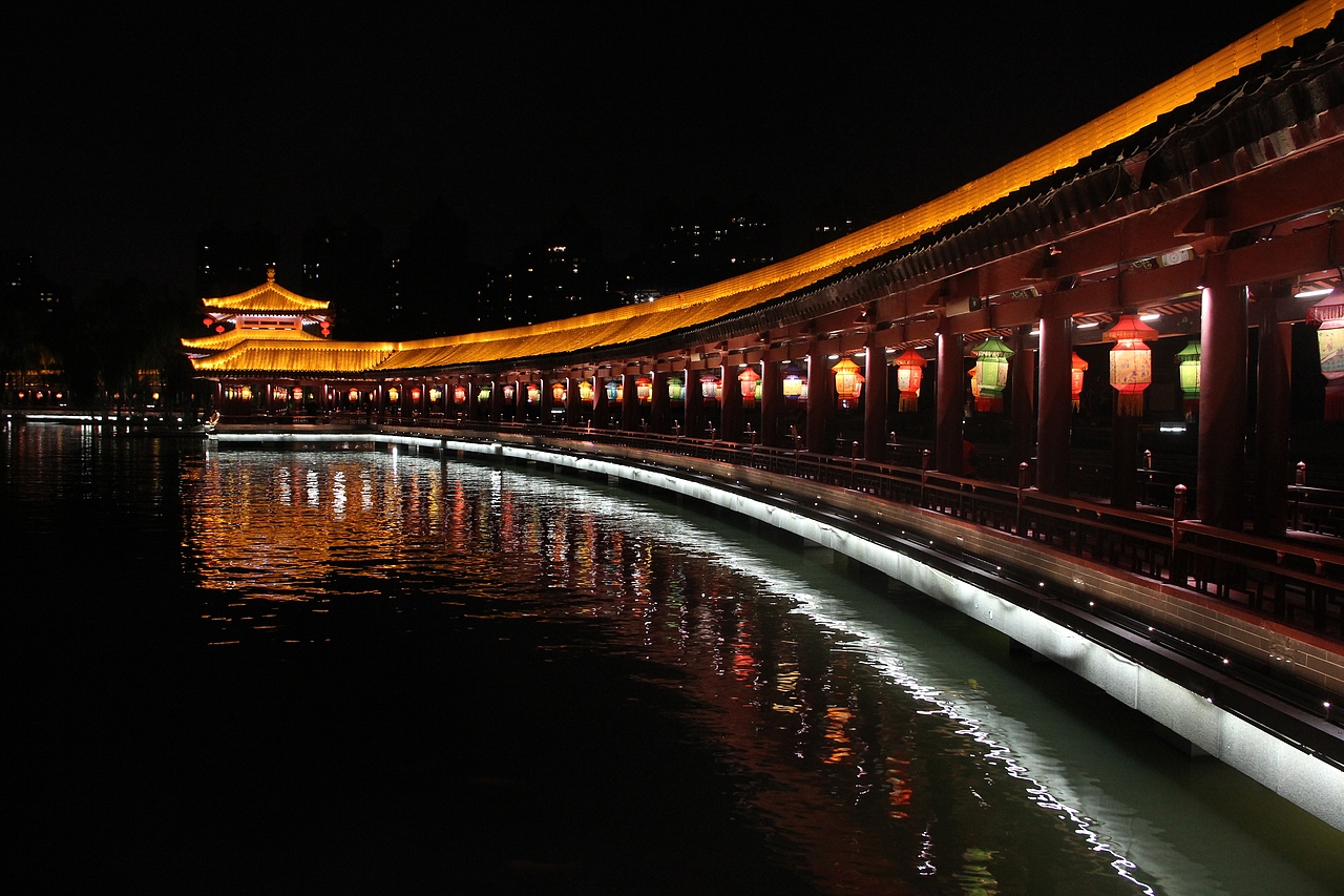 观大唐芙蓉园夜景有感（图ZOTY3NDk0MTY=） - 风光摄影 - 站酷设计师糖唐糖原创素材 - 站酷ZCOOL