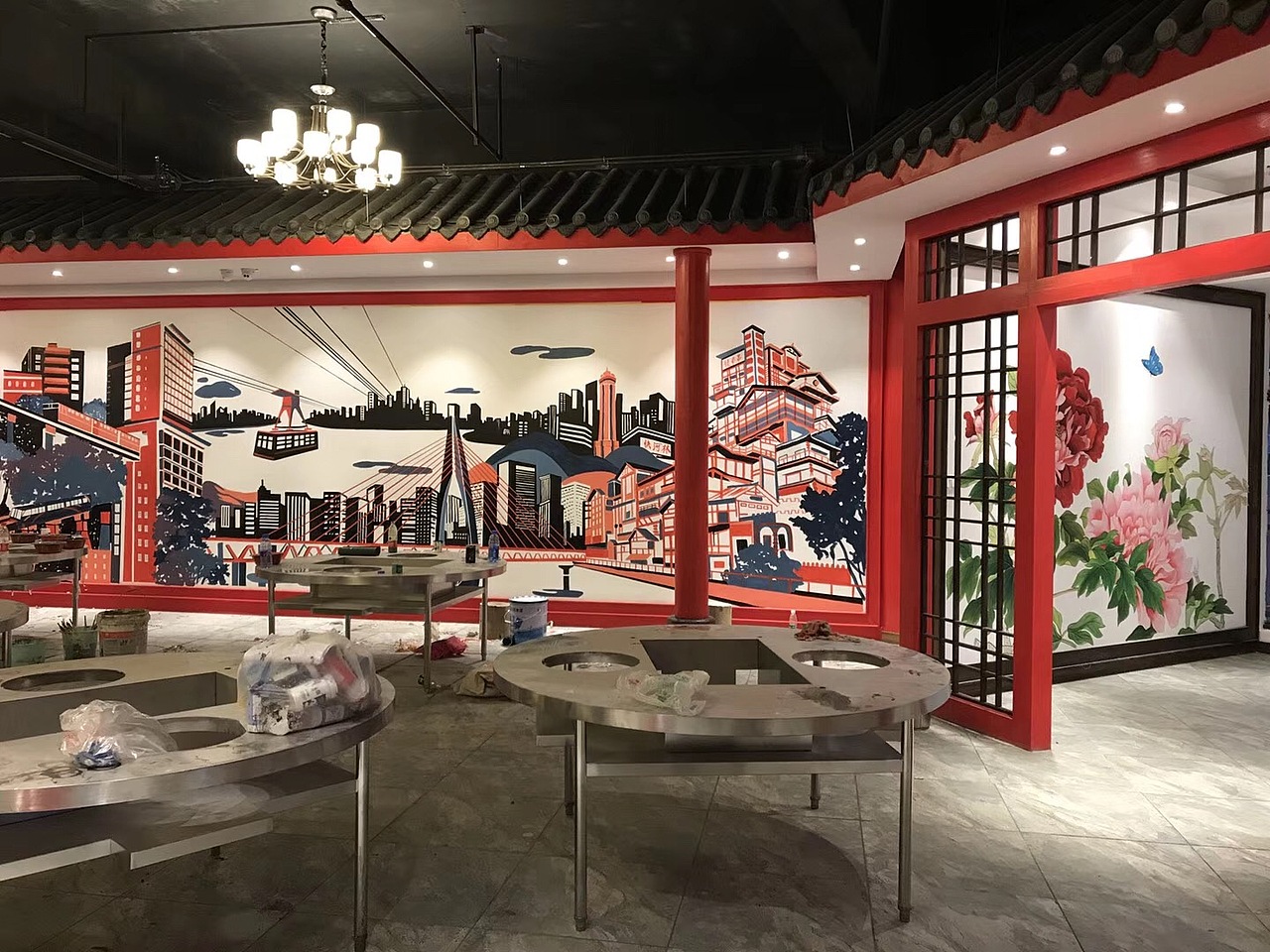 重庆墙绘壁画手绘墙（图ZMTQ3MzMzNTAw） - 商业插画 - 站酷设计师重庆墙绘原创素材 - 站酷ZCOOL