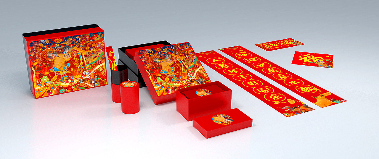 2021年 牛年春节(牛运亨通)