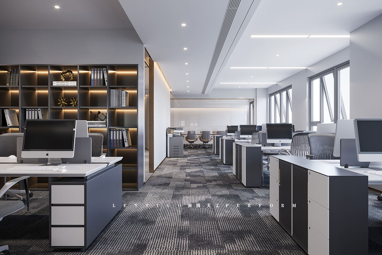 现代办公空间|办公室案例（图ZMzA3NjE4OTAw） - 建筑/空间 - 站酷设计师DesignerZtt186原创素材 - 站酷ZCOOL