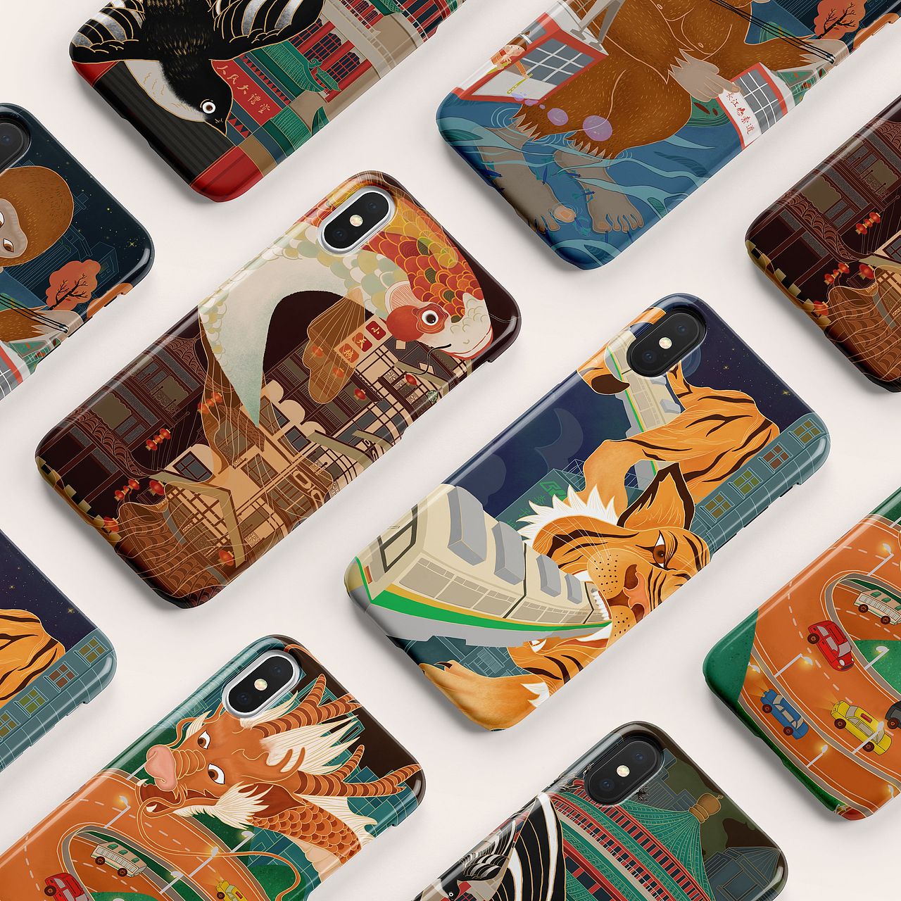 《魔幻之城》——重庆插画原创设计（图ZMTU1ODY0Njky） - 概念设定 - 站酷设计师SophieDml原创素材 - 站酷ZCOOL