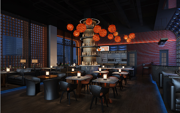 桔子啤酒屋|空间|酒店餐饮设计|lius2000_原创作品-站酷zcool