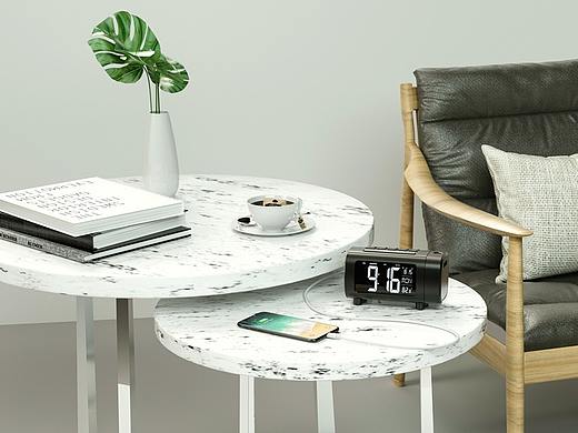 產(chǎn)品渲染系列-投影時鐘