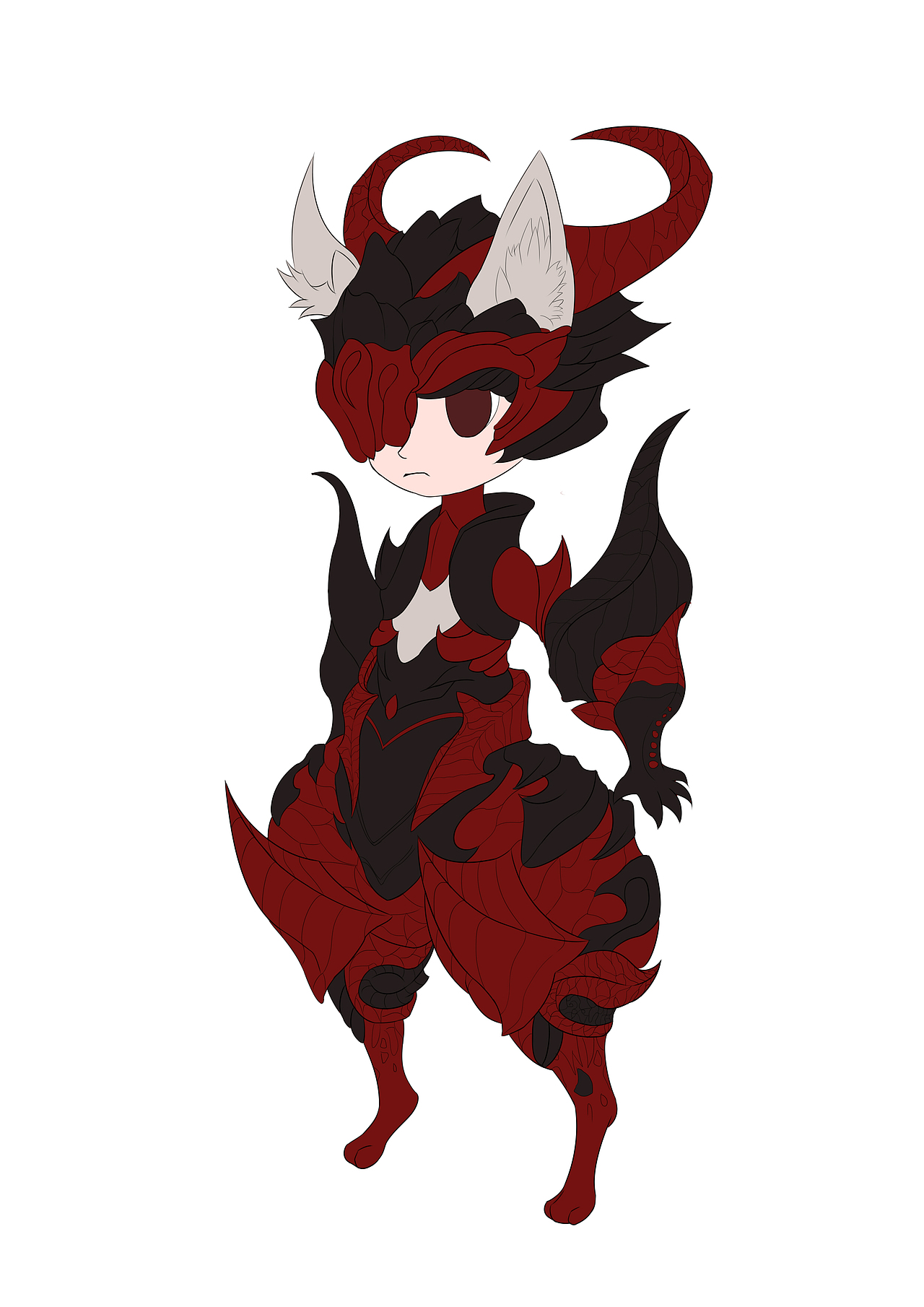 小牛魔（原畫）（圖ZODEzOTEzNTI=） - 創(chuàng)作習作 - 站酷設計師手中筆原創(chuàng)素材 - 站酷ZCOOL