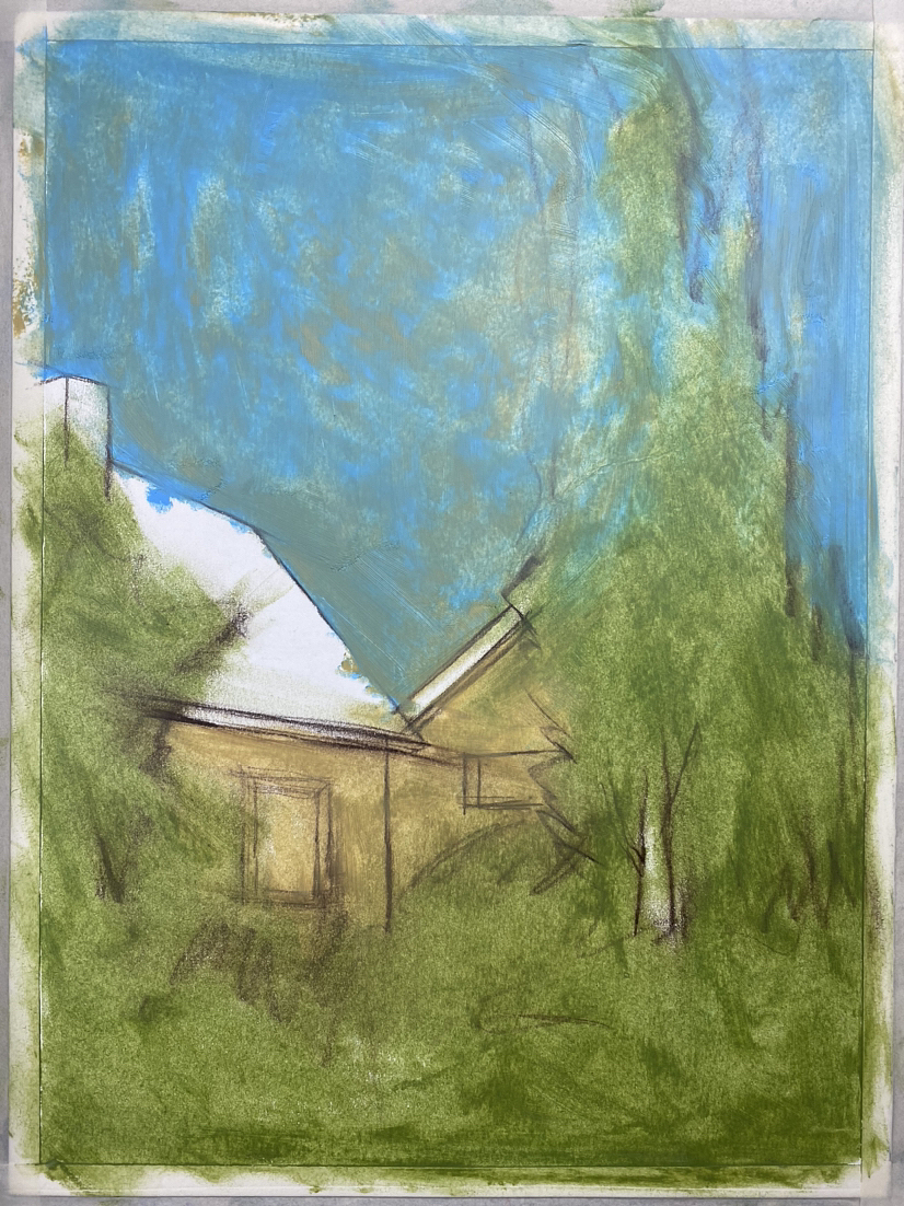 油性粉彩作品（图ZMzE1NTE4NTU2） - 绘画 - 站酷设计师木下彩铅原创素材 - 站酷ZCOOL