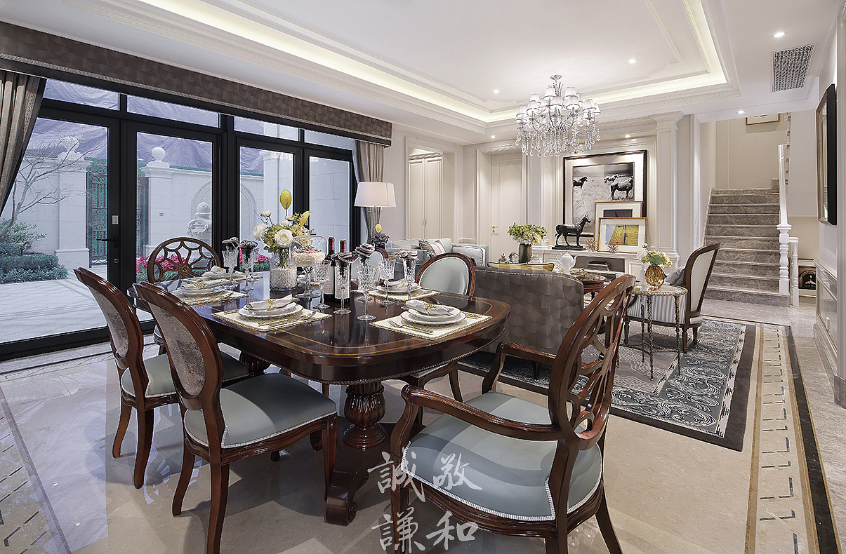 【诚敬谦和 建筑空间摄影】 绿城柳岸晓风别墅样板房