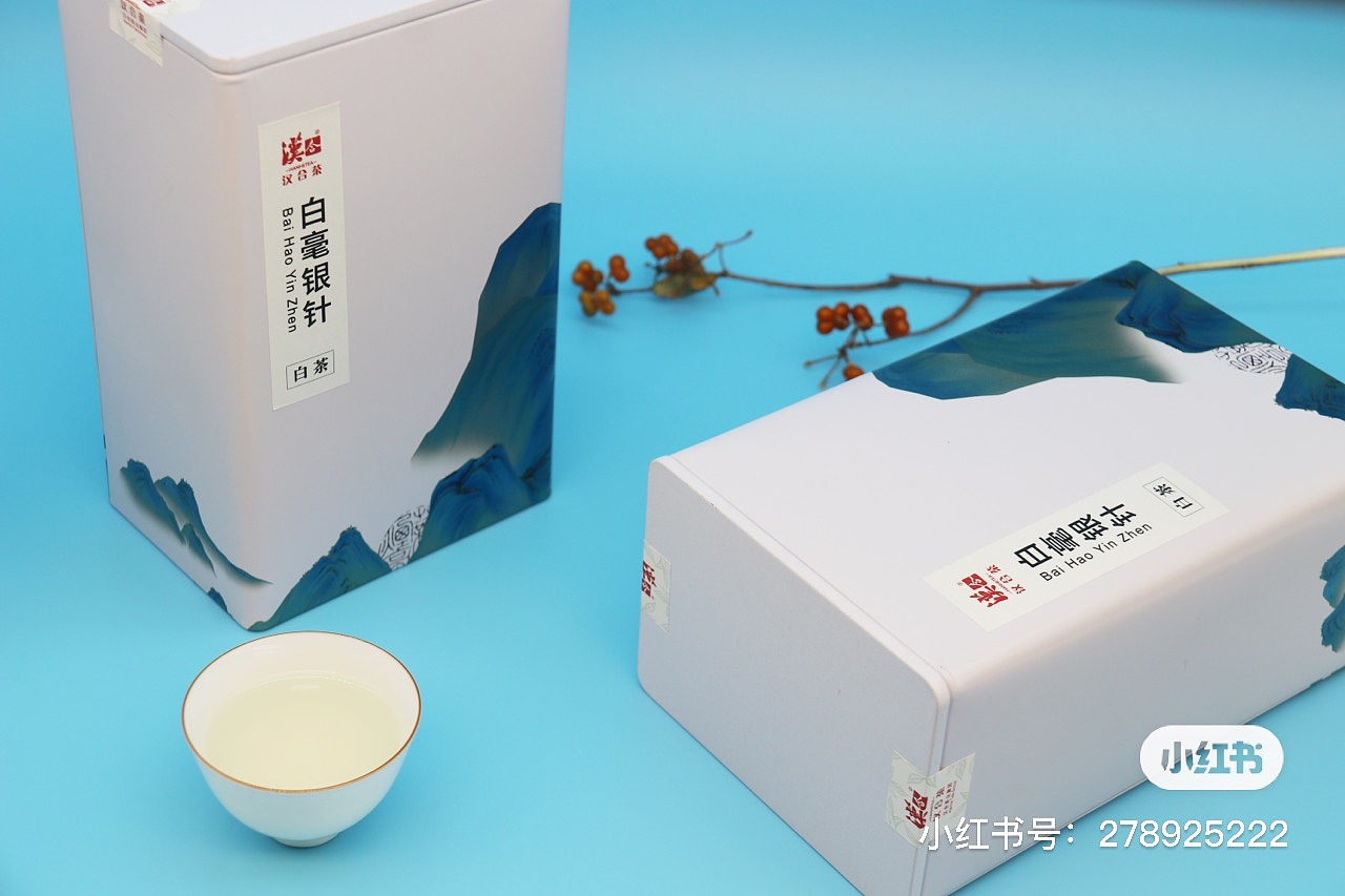 白豪银针产品摄影图