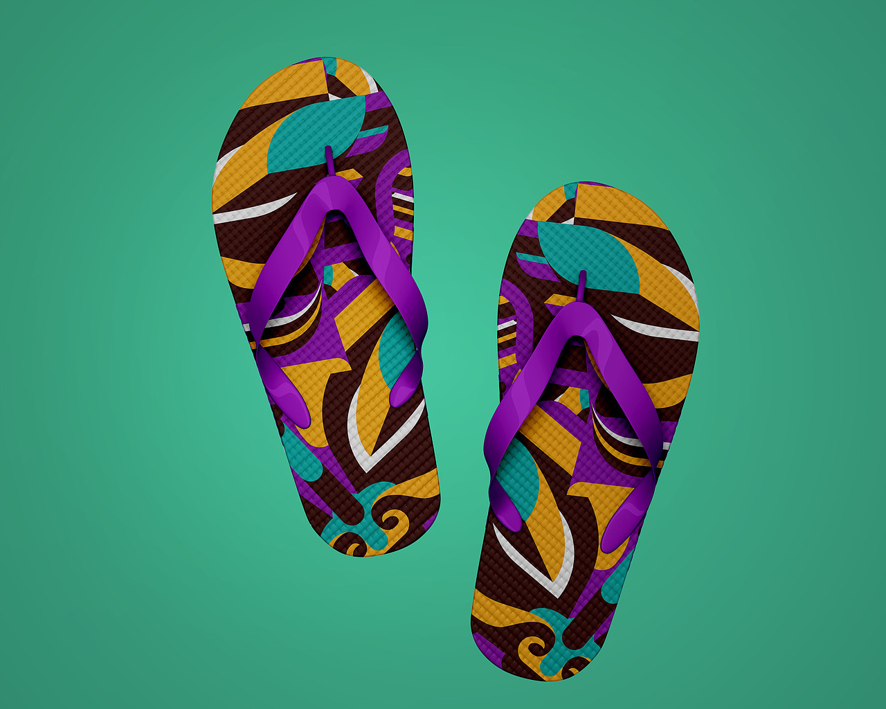 三星堆——扁平图腾风插画