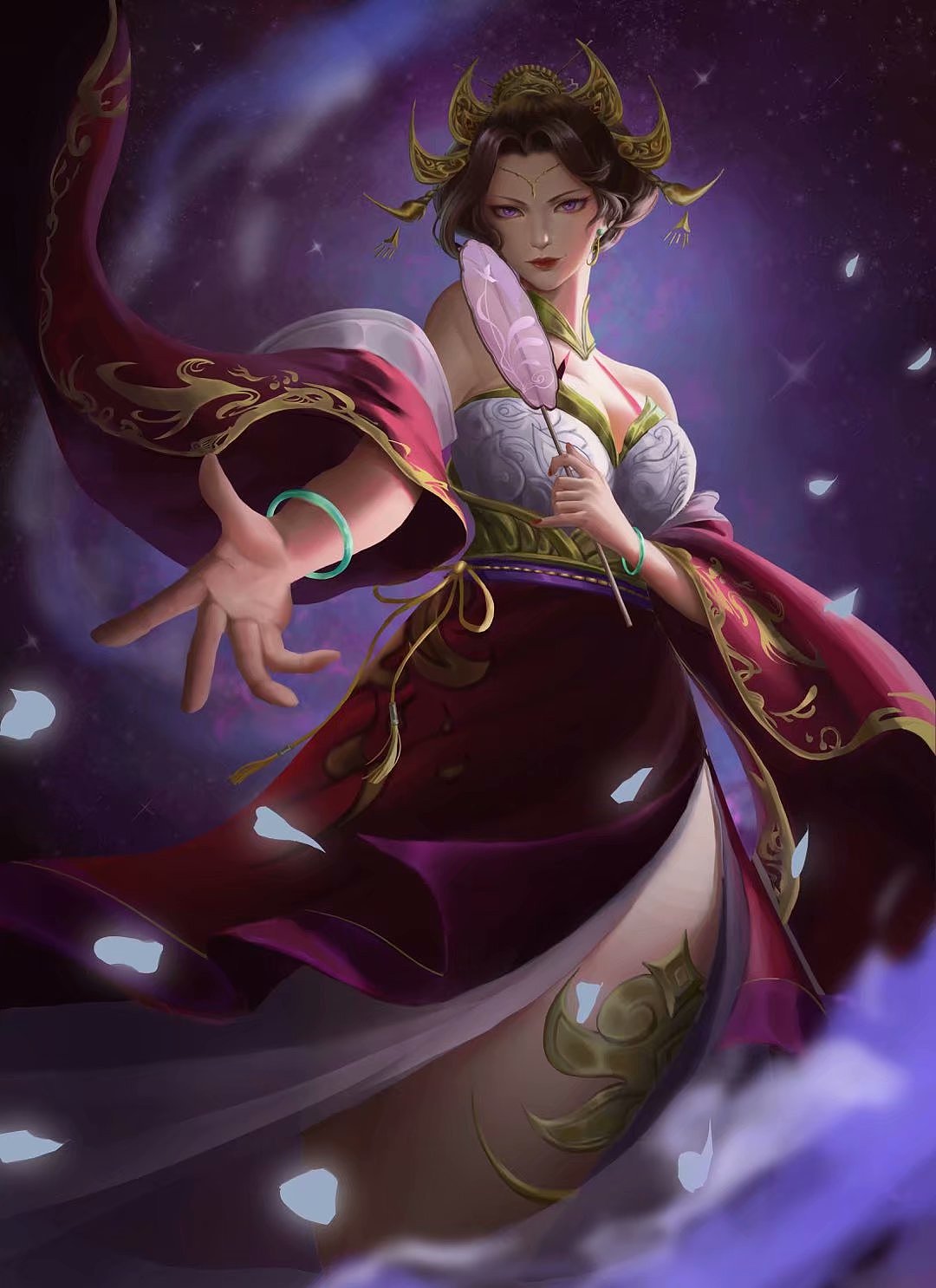 率土之滨大赛作品|插画|游戏原画|子l邪 - 原创作品 - 站酷 (zcool)