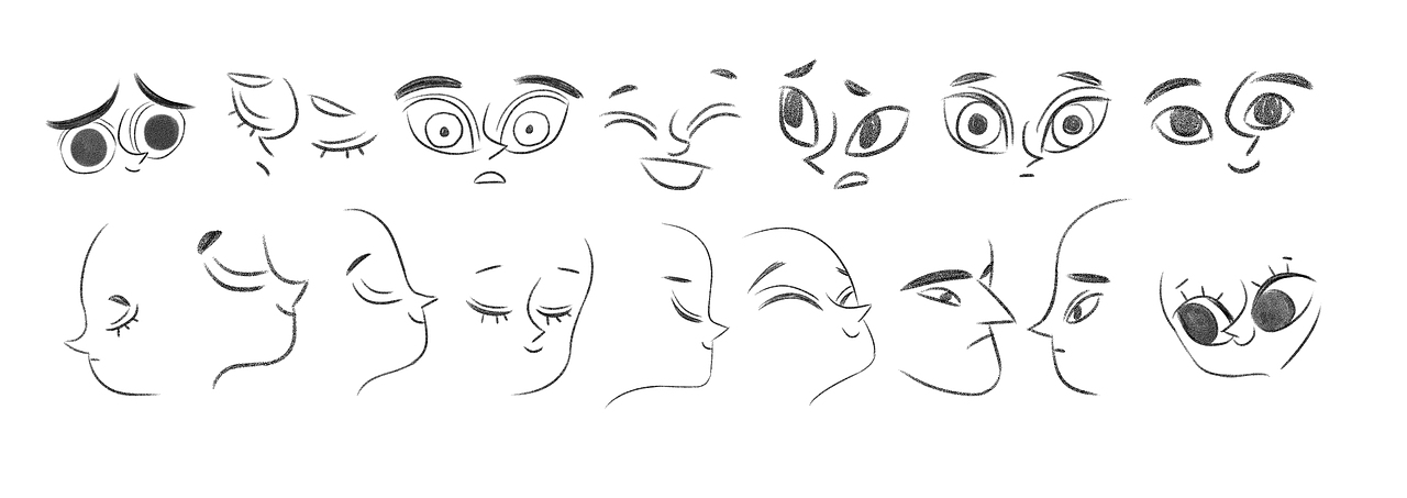 【宝藏】人物线稿笔记