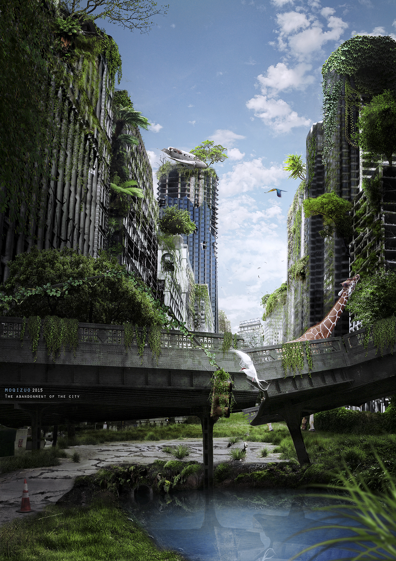 photo shop打造【失落的城市】海报