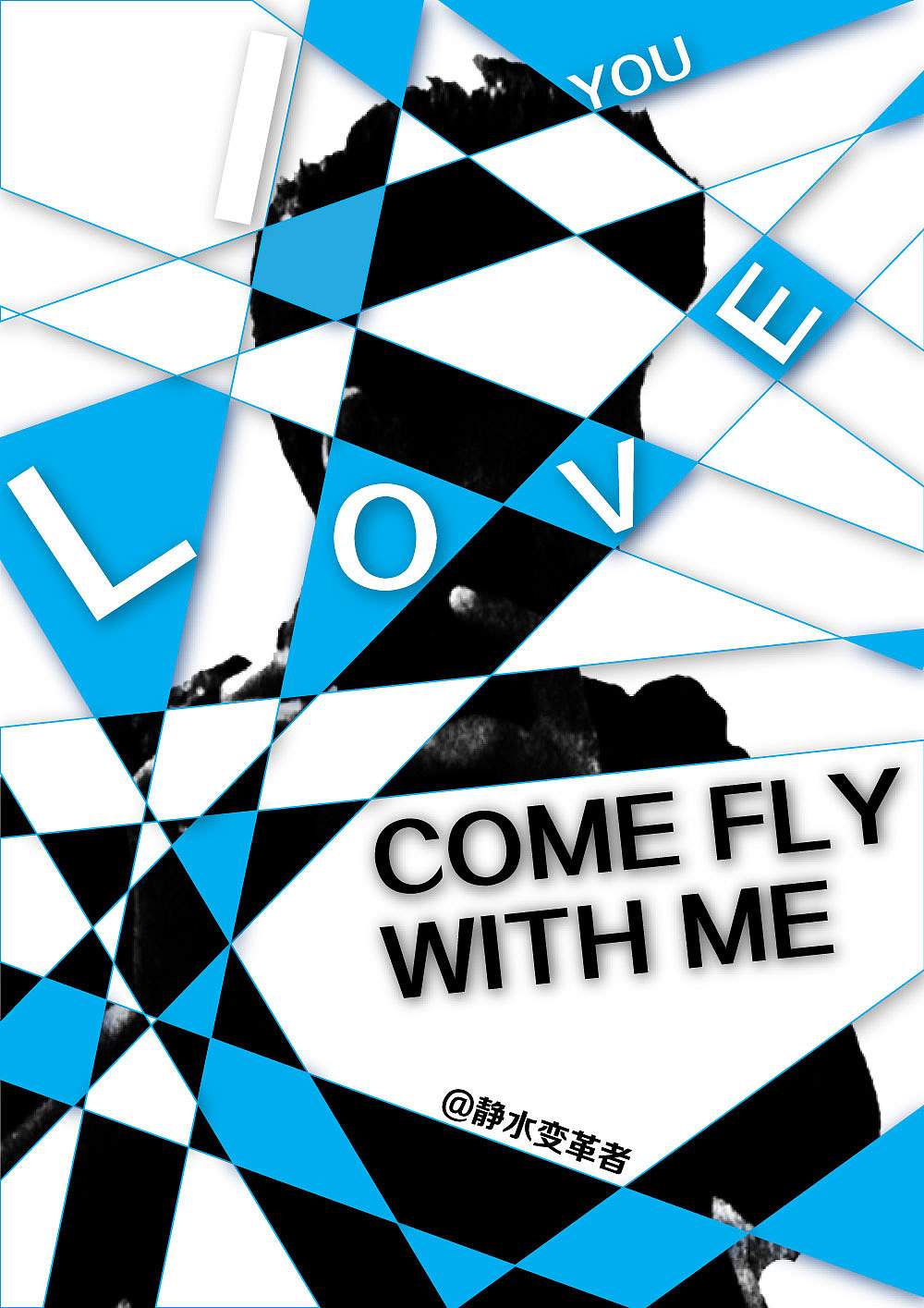 色彩-蓝黑|平面|海报|酷酷男孩 - 原创作品 - 站酷 (zcool)