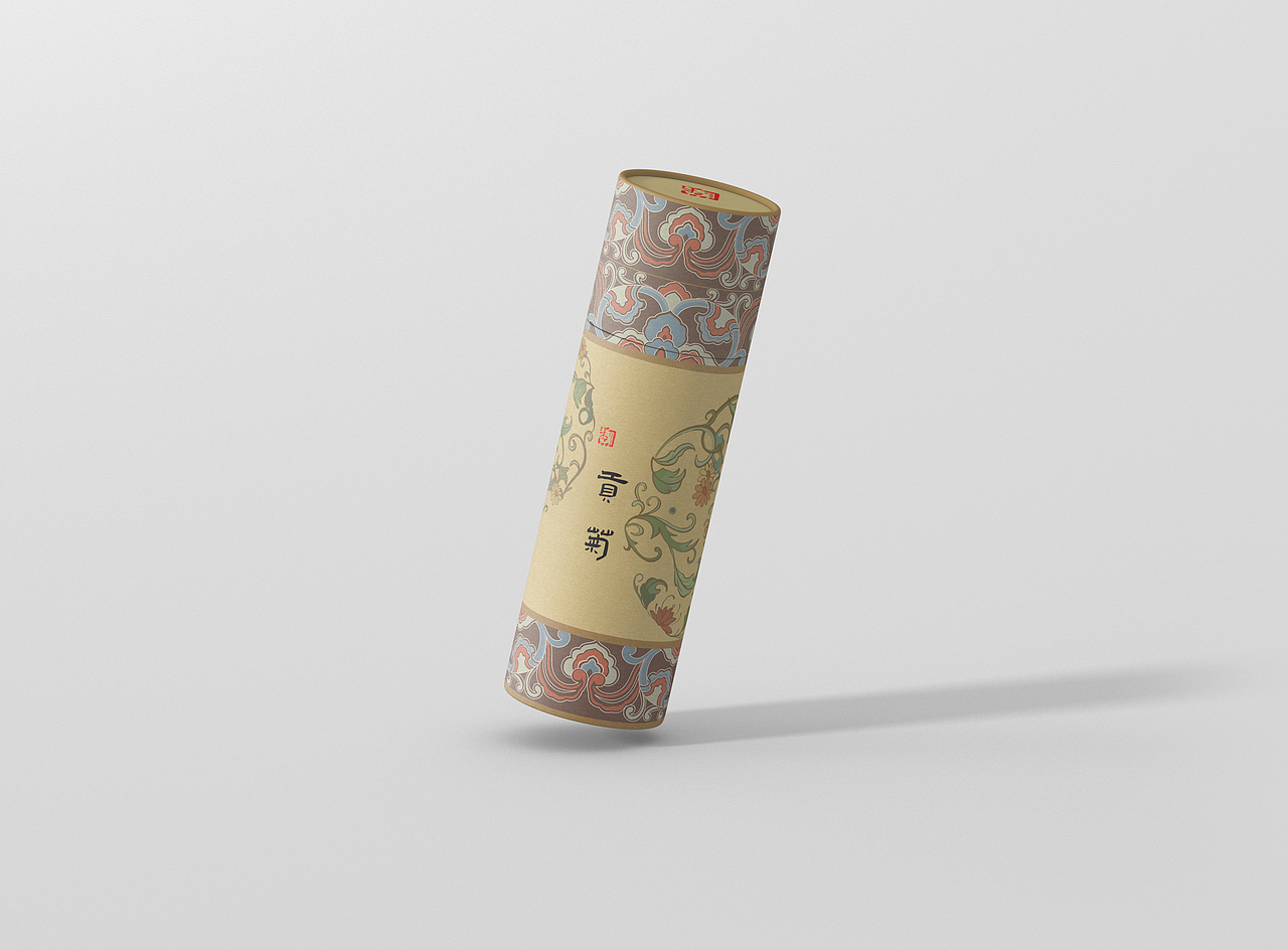 “菊韵”敦煌主题花茶包装设计